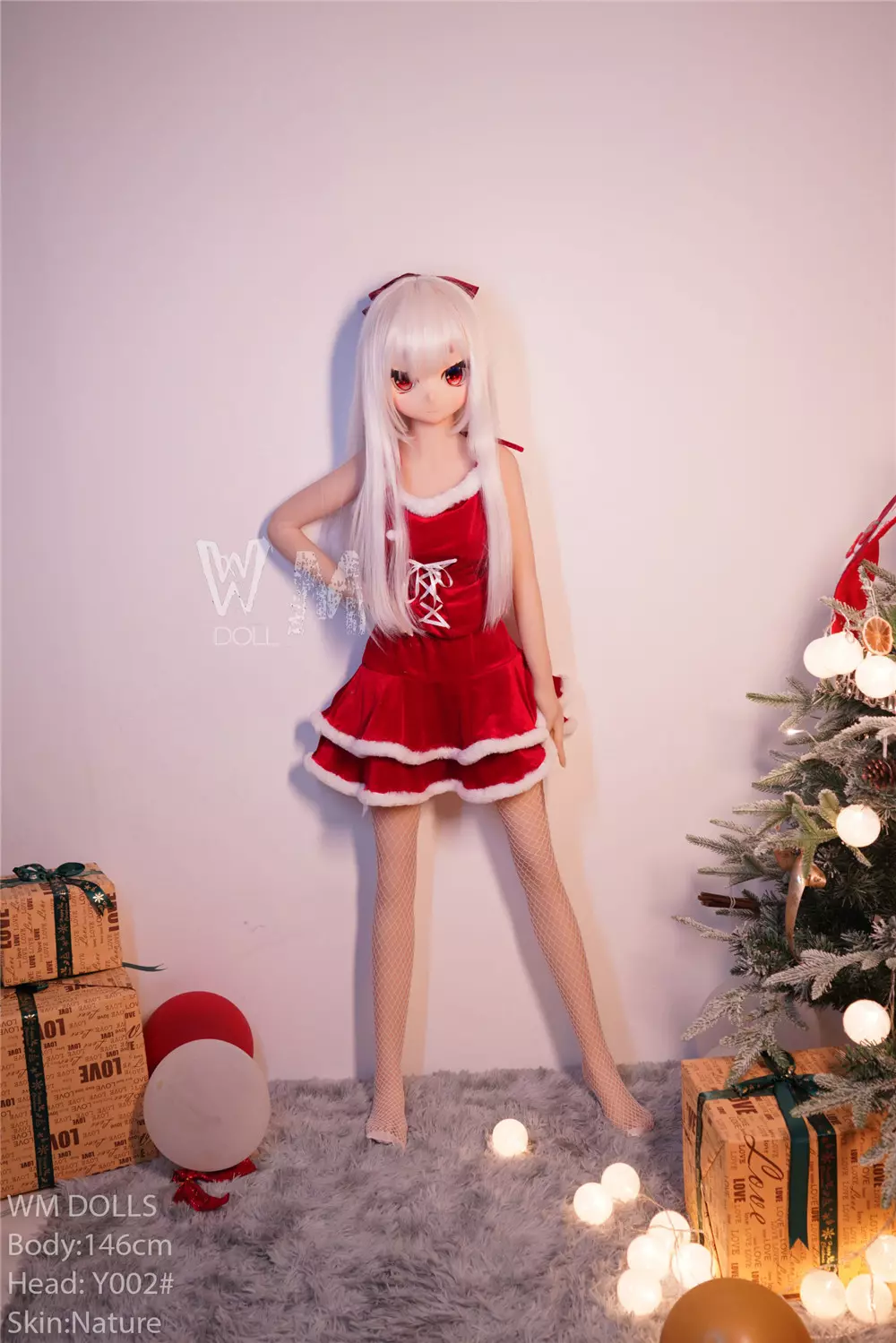 WM S-TPE 146cm Anime TPE Sex Doll with PVC Head #Y002